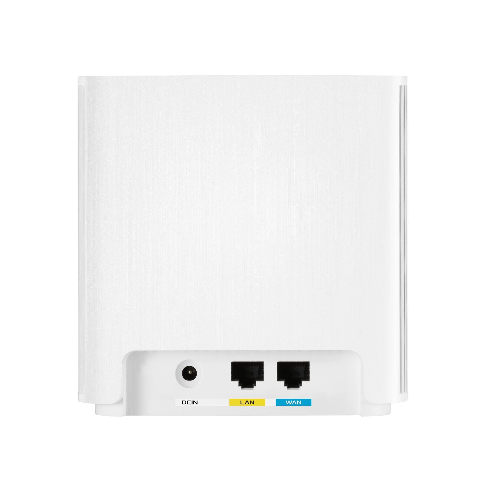 ASUS ZenWiFi XD6S AX5400 2er Set Weiß kombinierbarer Router (AX5400 Whole-Home Dual-Band Mesh WiFi 6 System, Abdeckung v