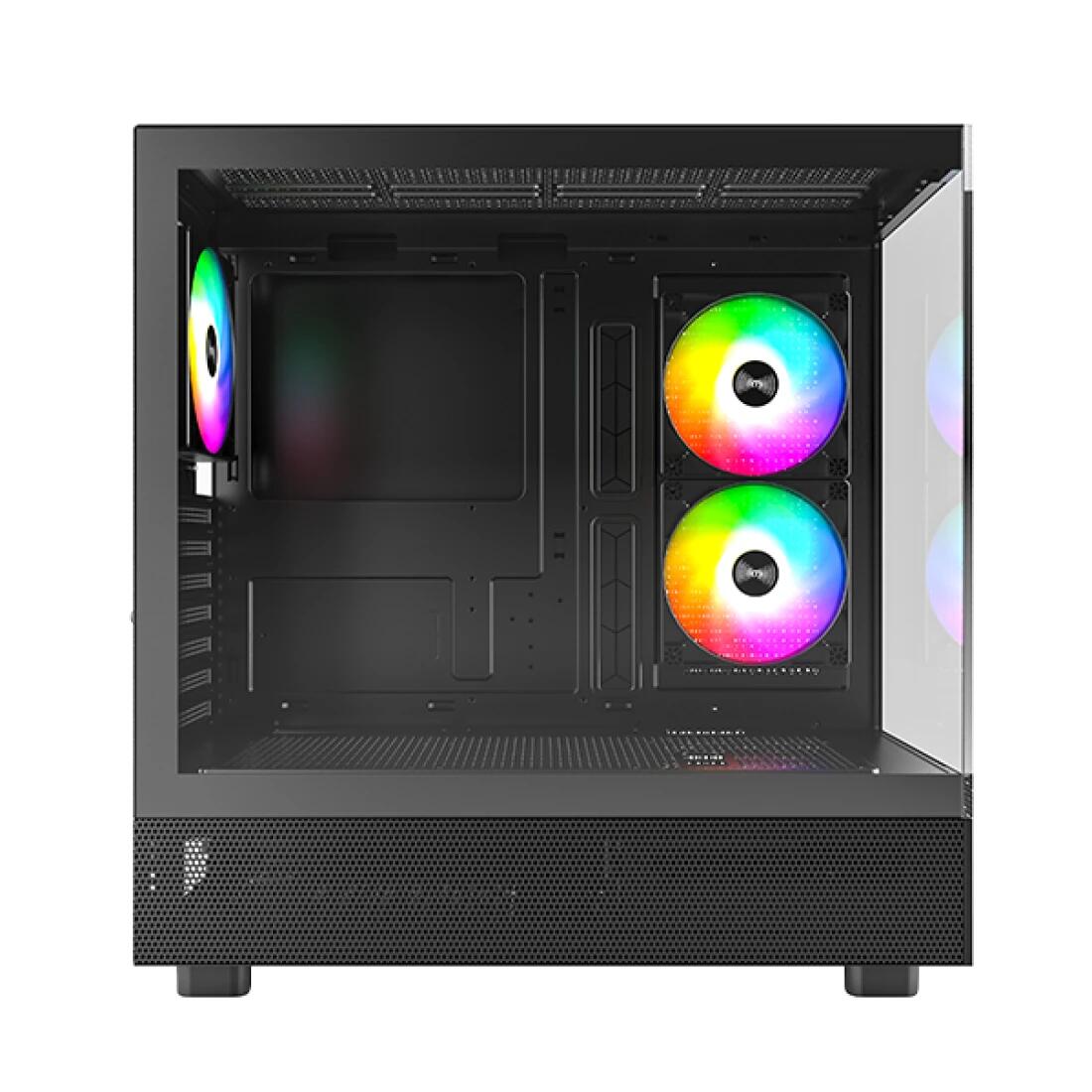 Montech PC Gehäuse XR Midi-Tower Schwarz