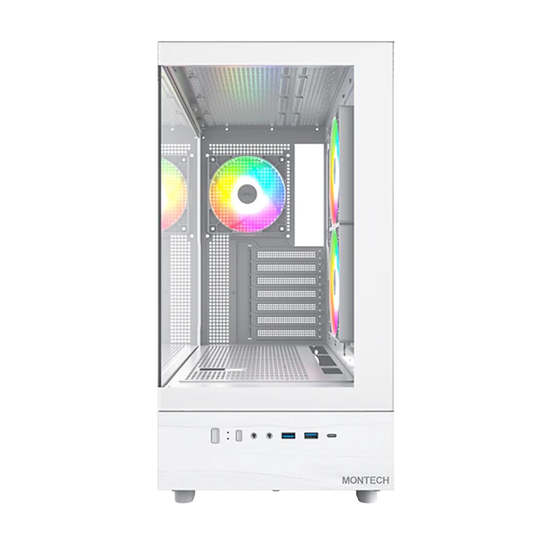 Montech PC Gehäuse XR Midi-Tower Weiß