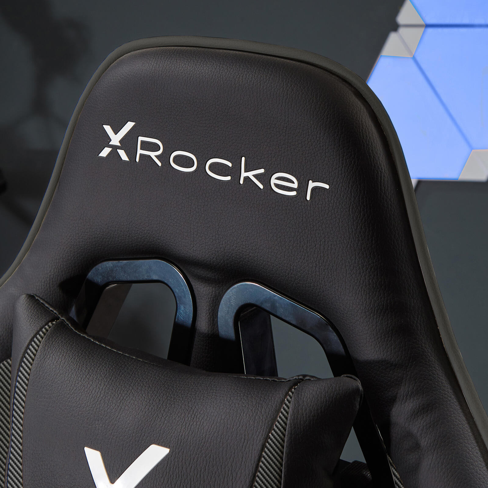 B-WARE X Rocker Agility Compact eSports - Gaming-Bürodrehstuhl für Kinder & Teenager - schwarz