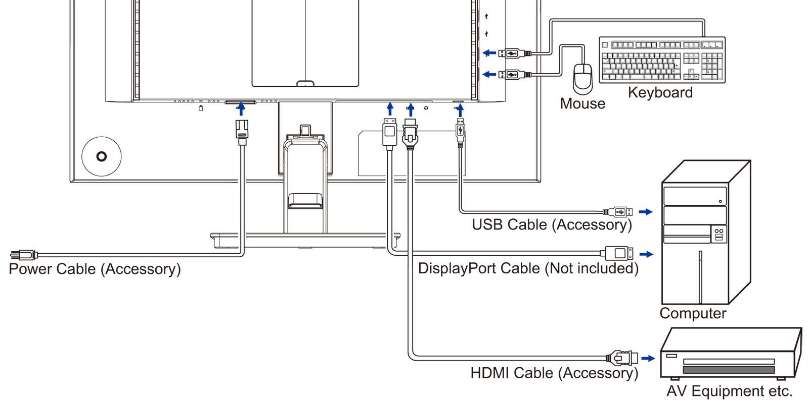 iiyama ProLite XU2495WSU-B7 Monitor 61,1 cm (24')