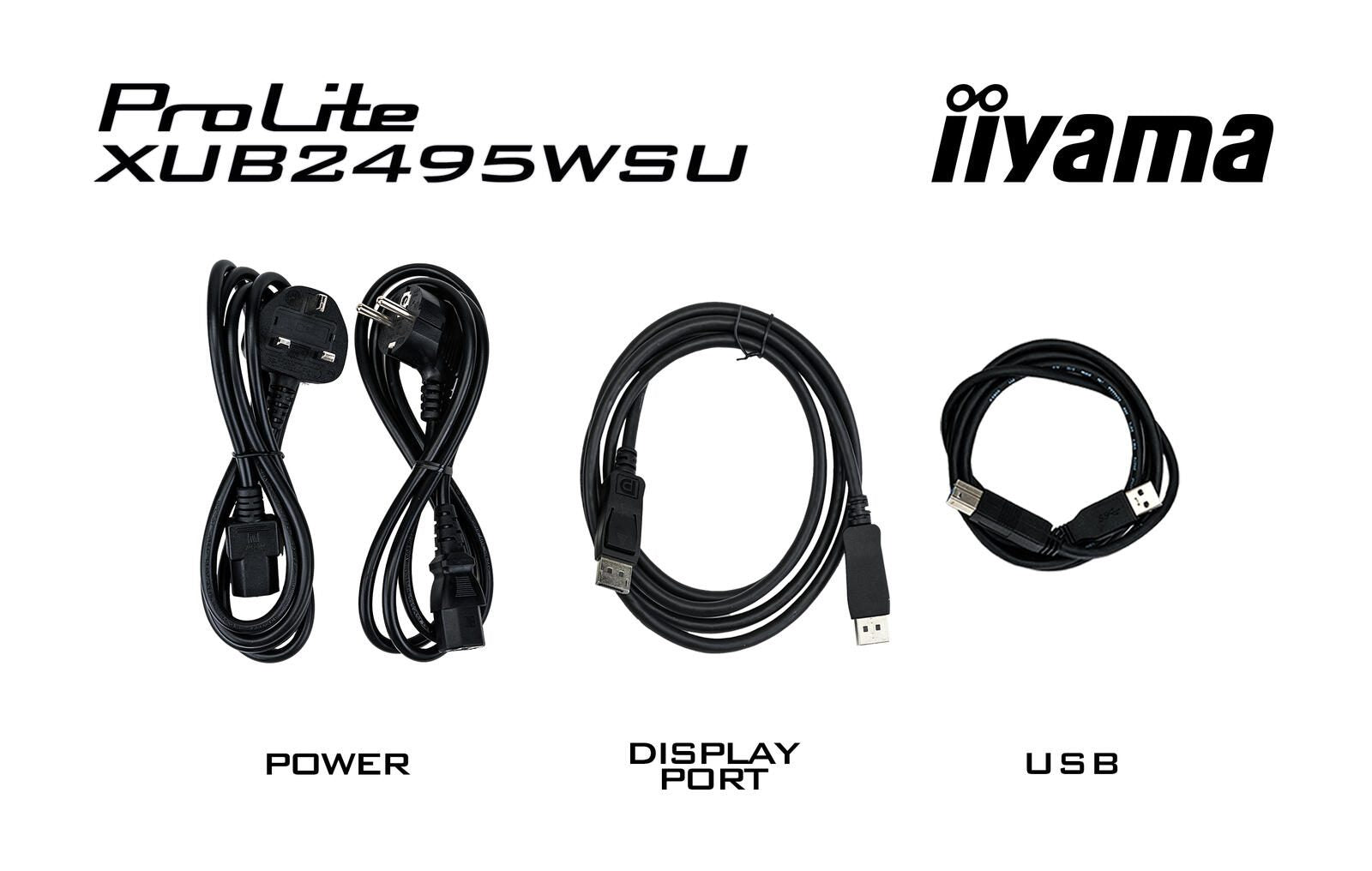 B-WARE iiyama ProLite XUB2495WSU-B7 Monitor 61,1 cm (24')