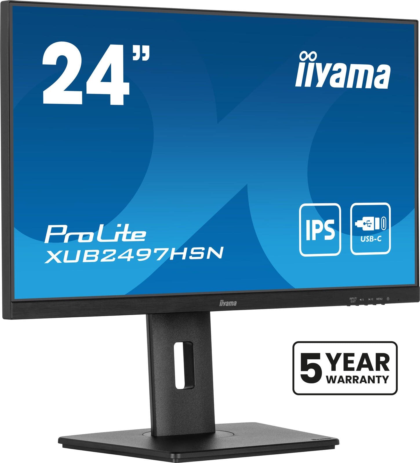 iiyama ProLite XUB2497HSN-B2 Full HD Display 60,5 cm (24')