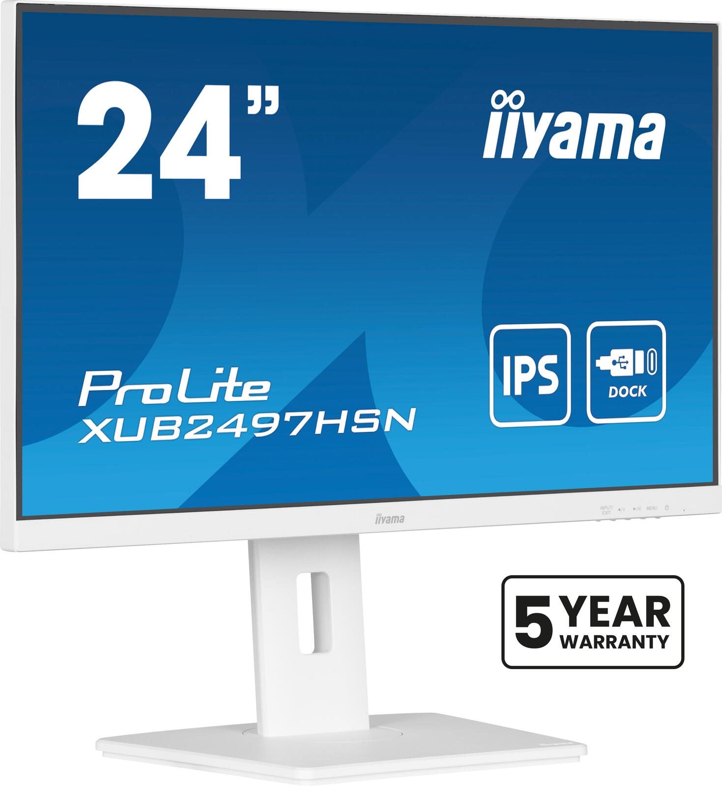 iiyama ProLite Monitor XUB2497HSN-W2 60,5 cm (24 Zoll)