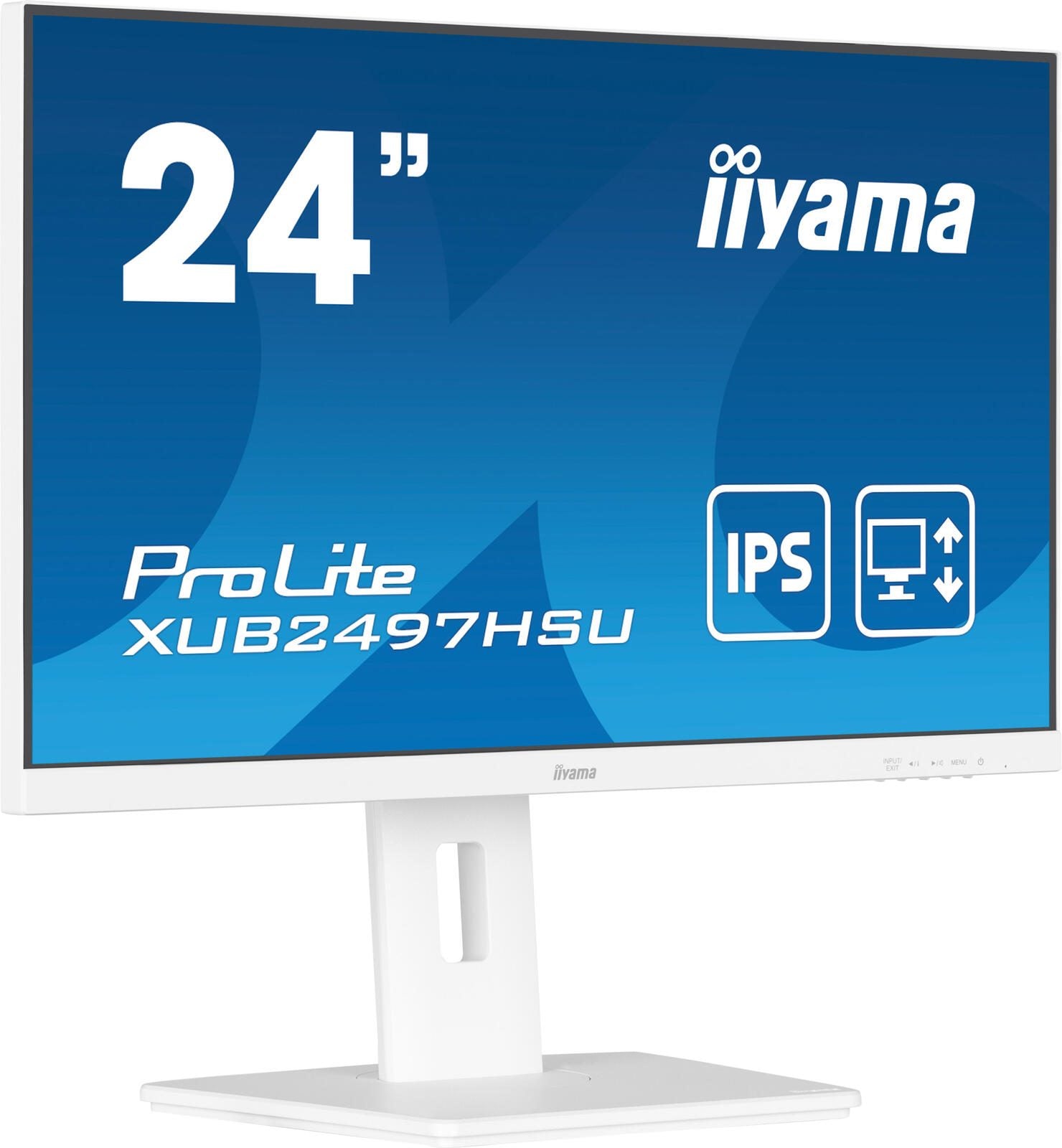 B-WARE iiyama ProLite XUB2497HSU-W2 Full HD Display 60,5 cm (24')