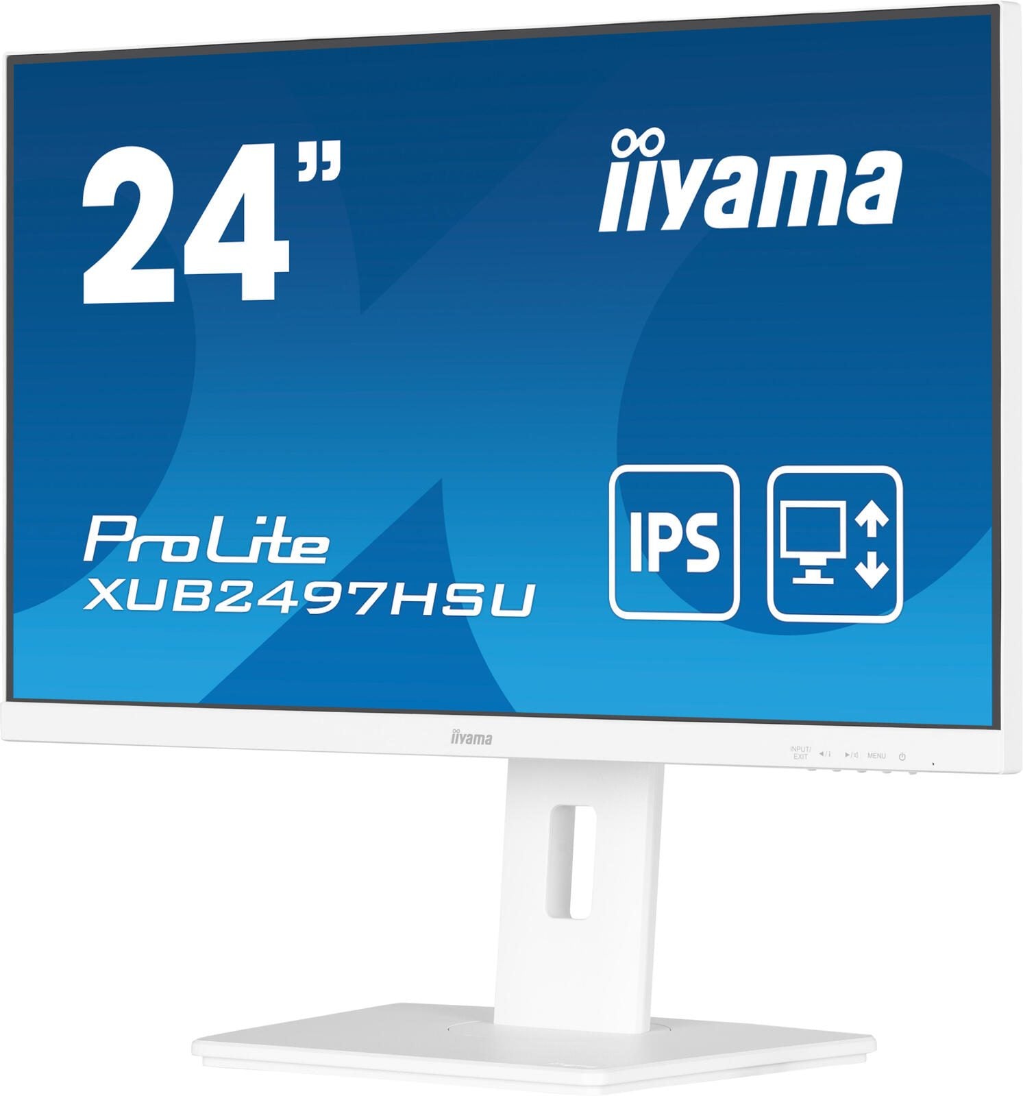 B-WARE iiyama ProLite XUB2497HSU-W2 Full HD Display 60,5 cm (24')