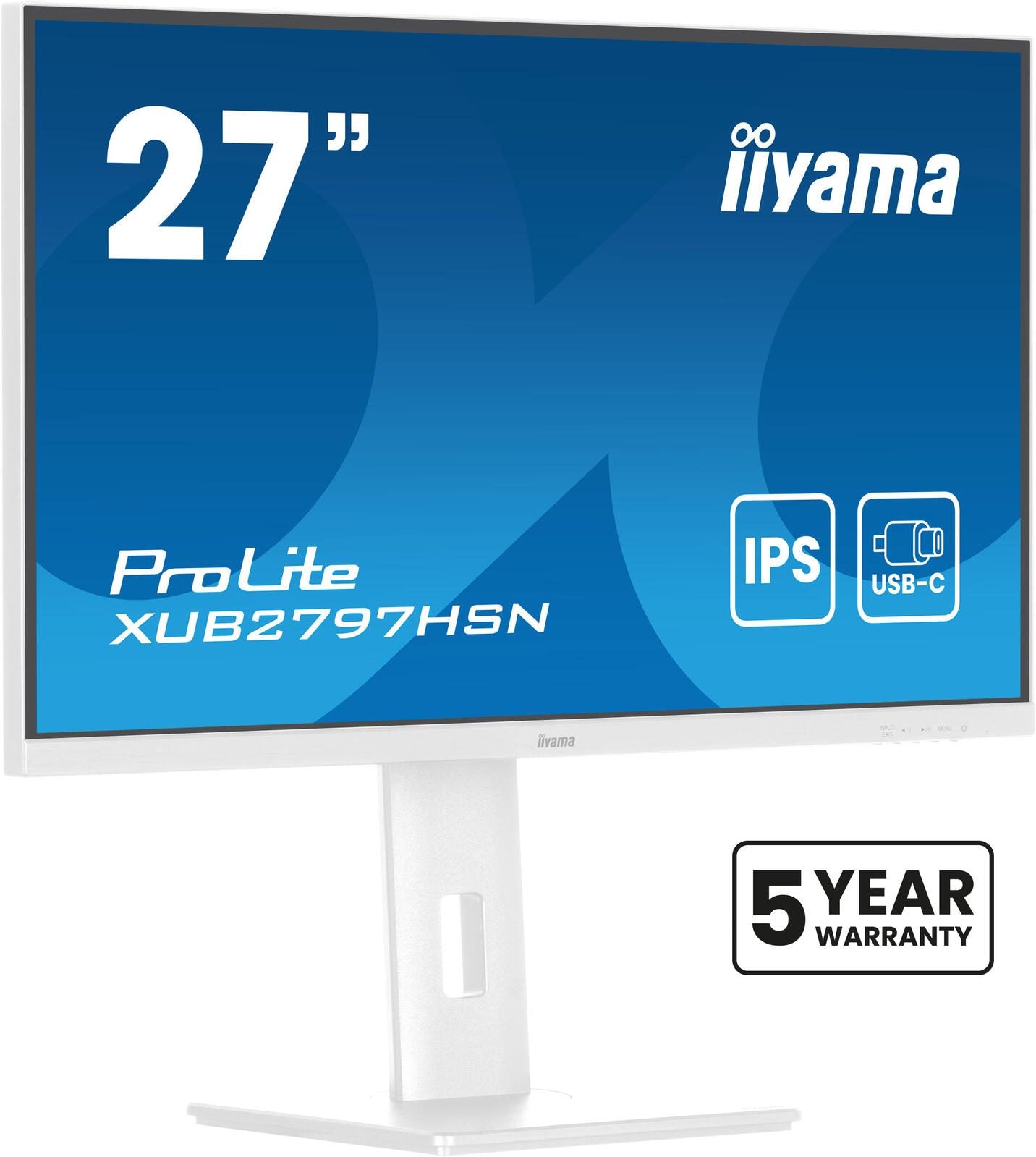 B-WARE iiyama ProLite XUB2797HSN-W2 Full HD Display 68,6 cm (27')