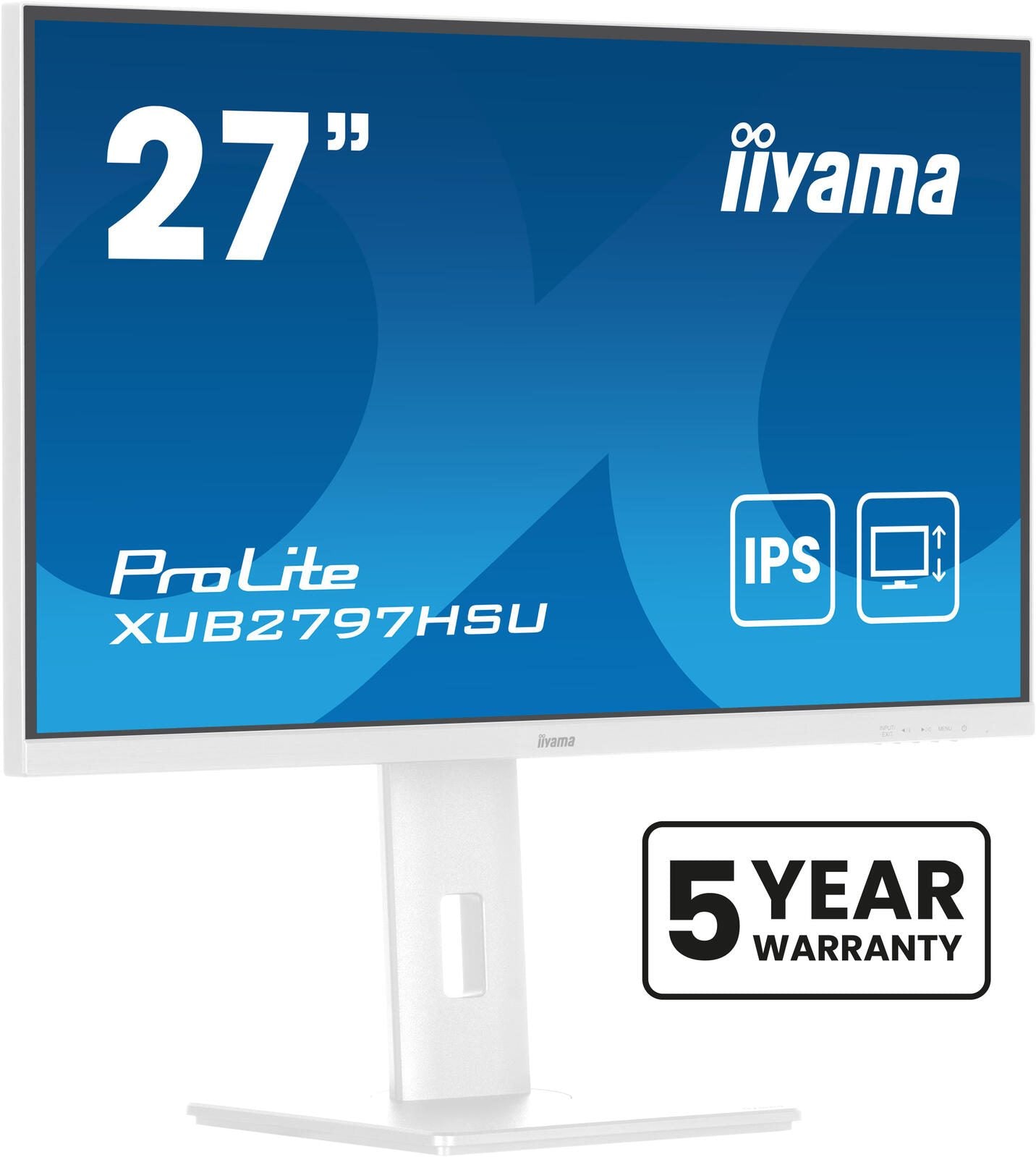 iiyama ProLite XUB2797HSU-W2 Full HD Display 68,6 cm (27')