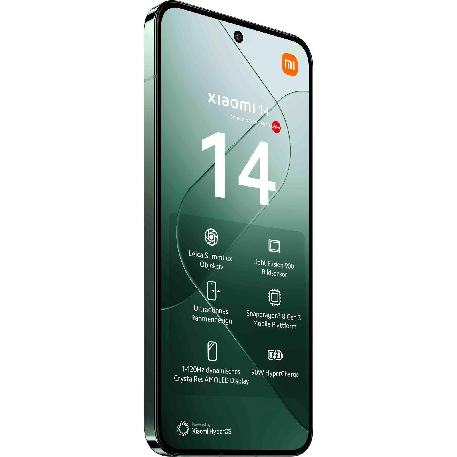 Xiaomi 14 5G 512GB, Grün