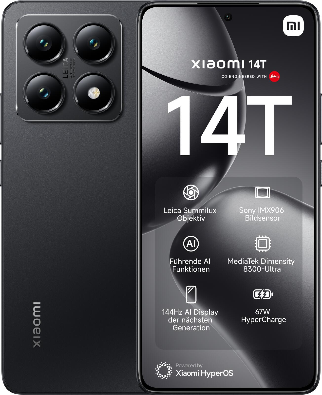 Xiaomi 14T Pro 512GB Dual-SIM Titan Black