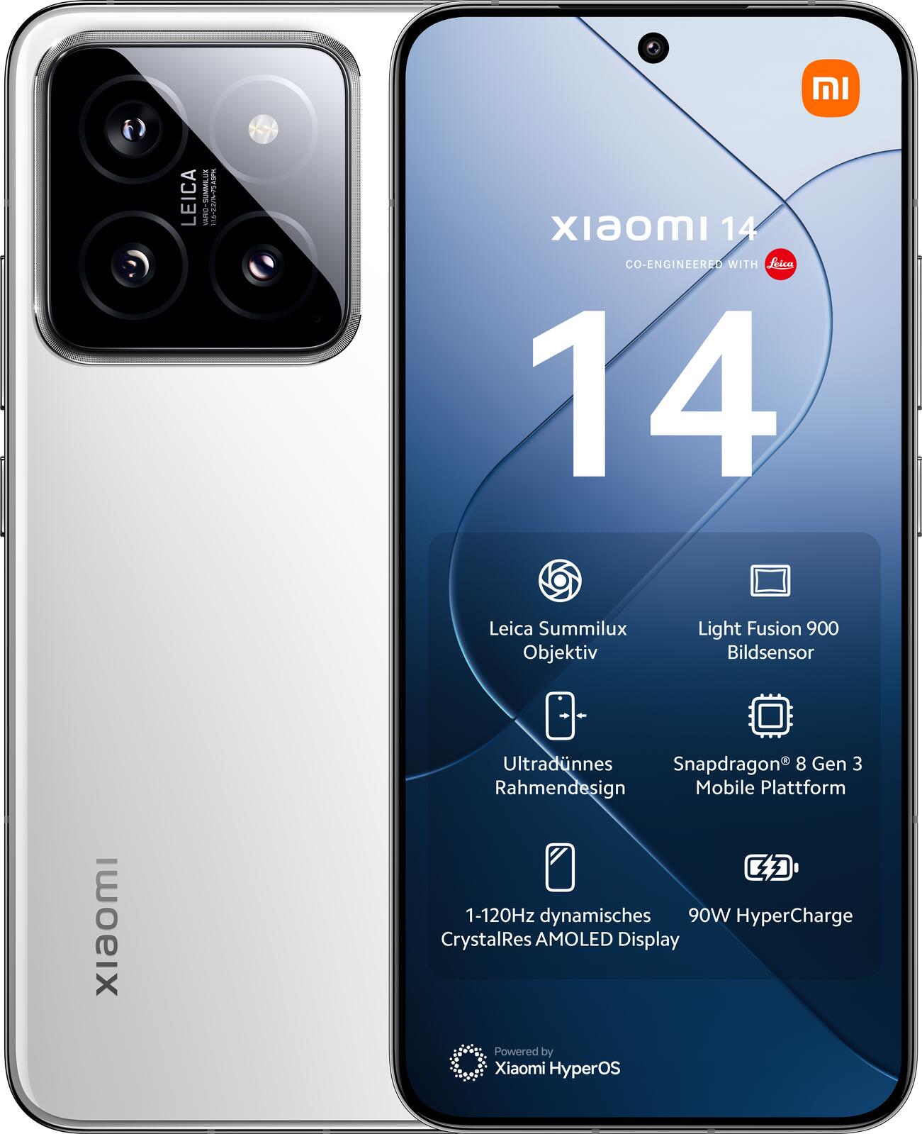 Xiaomi 14 5G 512GB, Weiß