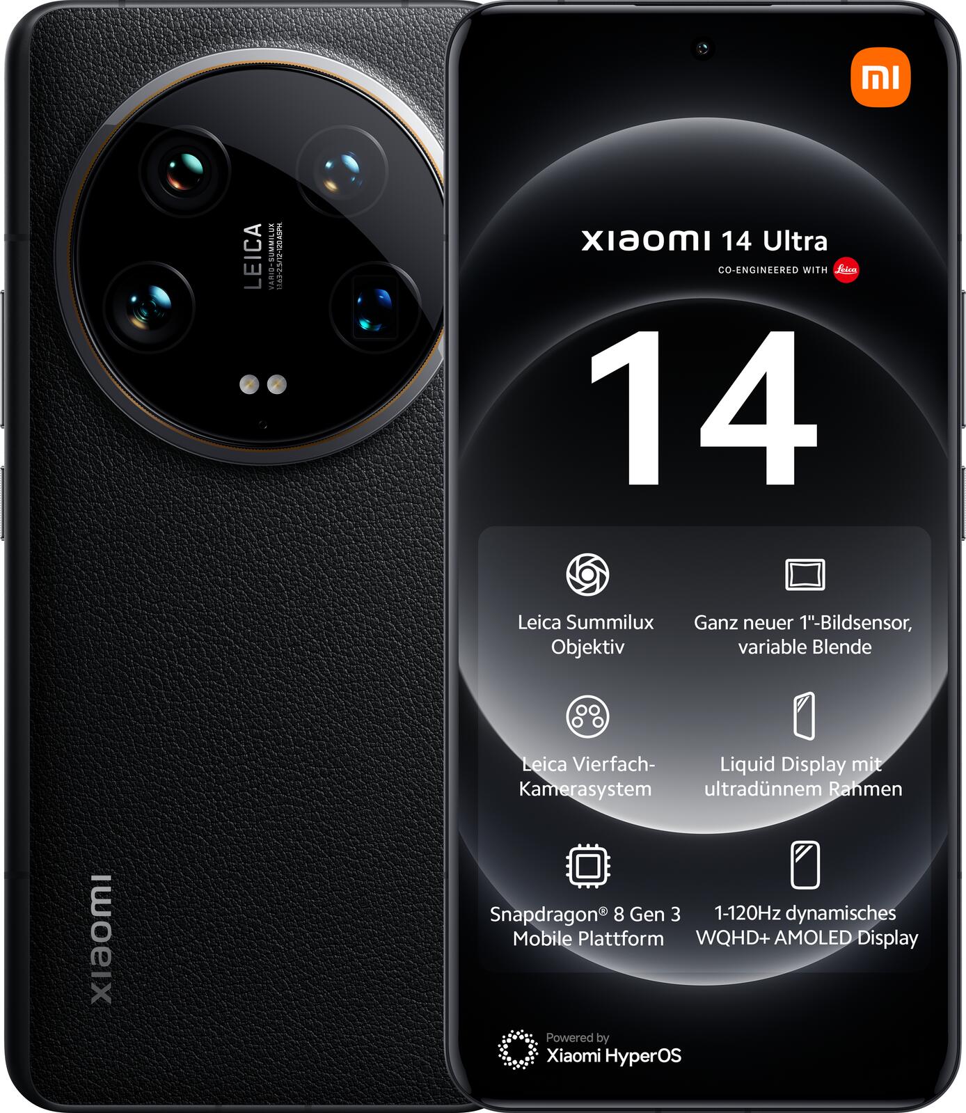 Xiaomi 14 Ultra 5G 512GB, Schwarz