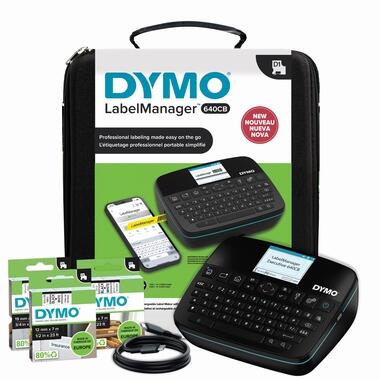 DYMO® LabelManager™ 640 CB, Beschriftungsgerät, QWZ-Tastatur, im KofferSet