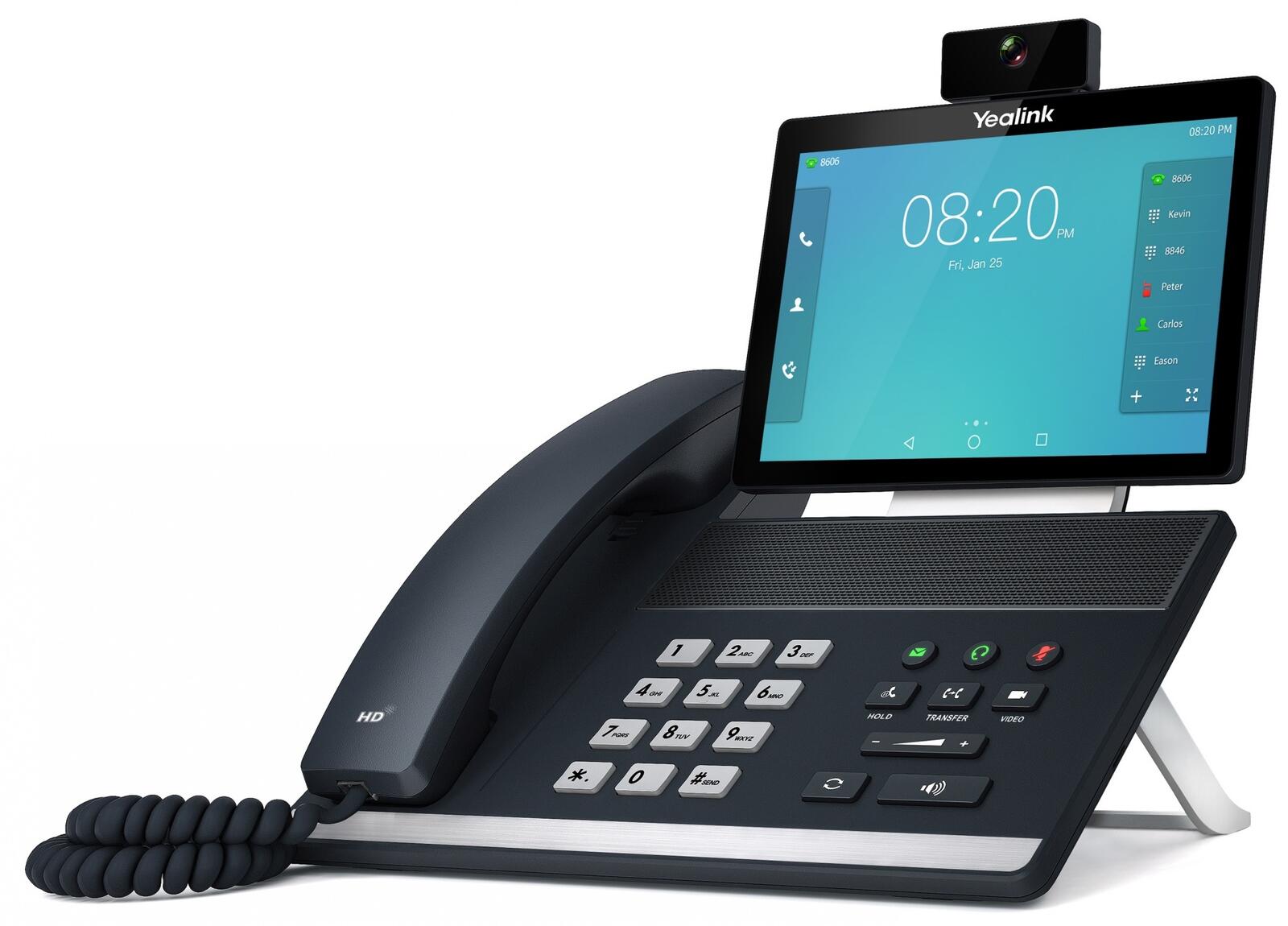 Yealink VP59 - VoIP-Telefon mit Kamera und Rufnummernanzeige