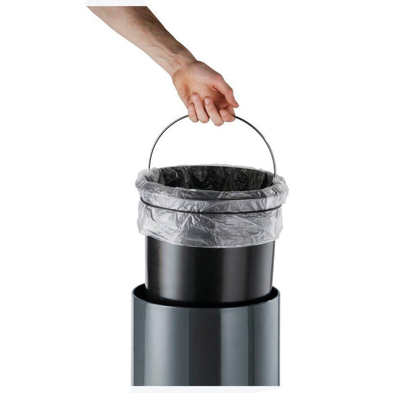 DURABLE Mülleimer 20,0 l anthrazit