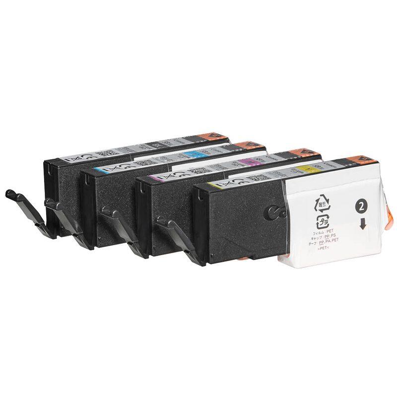 Canon Original CLI-581XL Druckerpatronen Value Pack - 1 x schwarz / je 1 x CMY + 50 Blatt Fotopapier (2052C006)