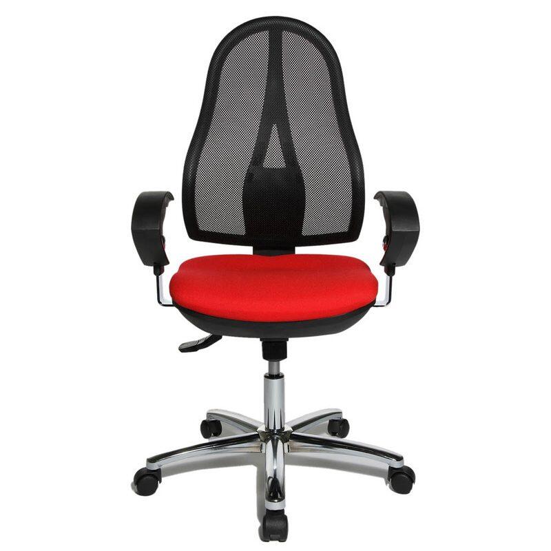 Topstar Bürostuhl Open Point SY Deluxe, OP290U G21 rot, schwarz