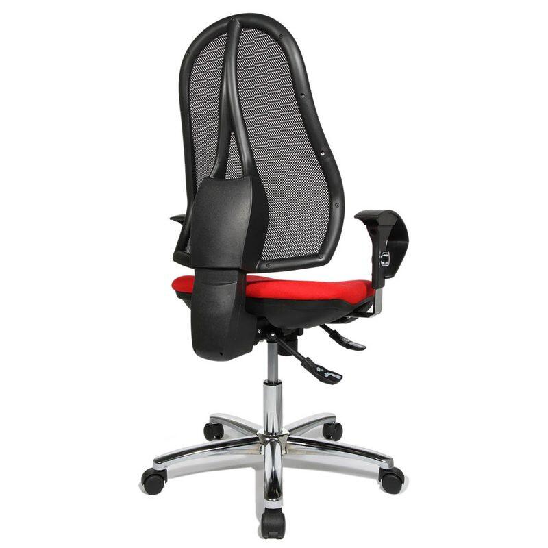 Topstar Bürostuhl Open Point SY Deluxe, OP290U G21 rot, schwarz