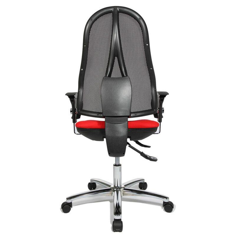Topstar Bürostuhl Open Point SY Deluxe, OP290U G21 rot, schwarz