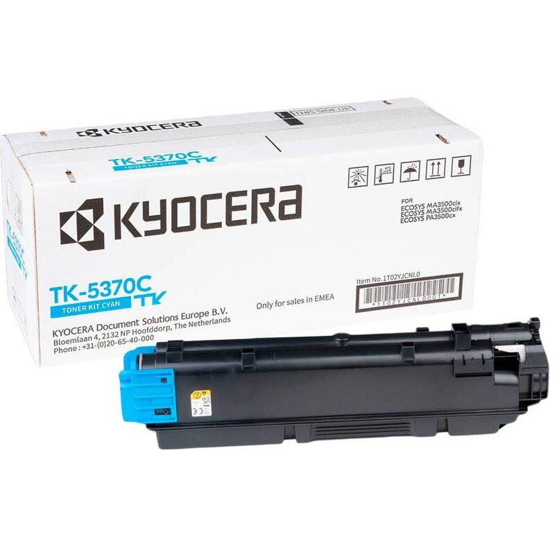 Kyocera Original TK-5370 Toner - 4er Multipack cyan, magenta, gelb, schwarz