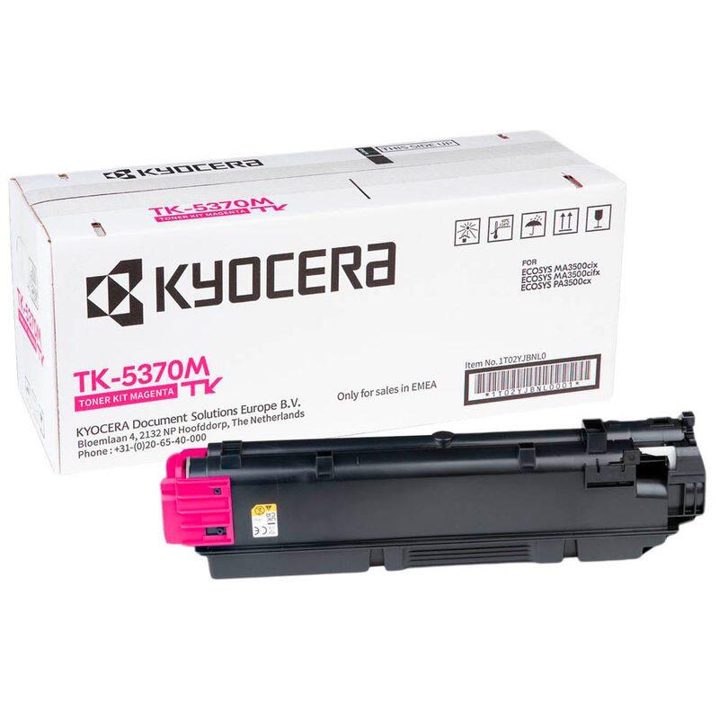 Kyocera Original TK-5370 Toner - 4er Multipack cyan, magenta, gelb, schwarz