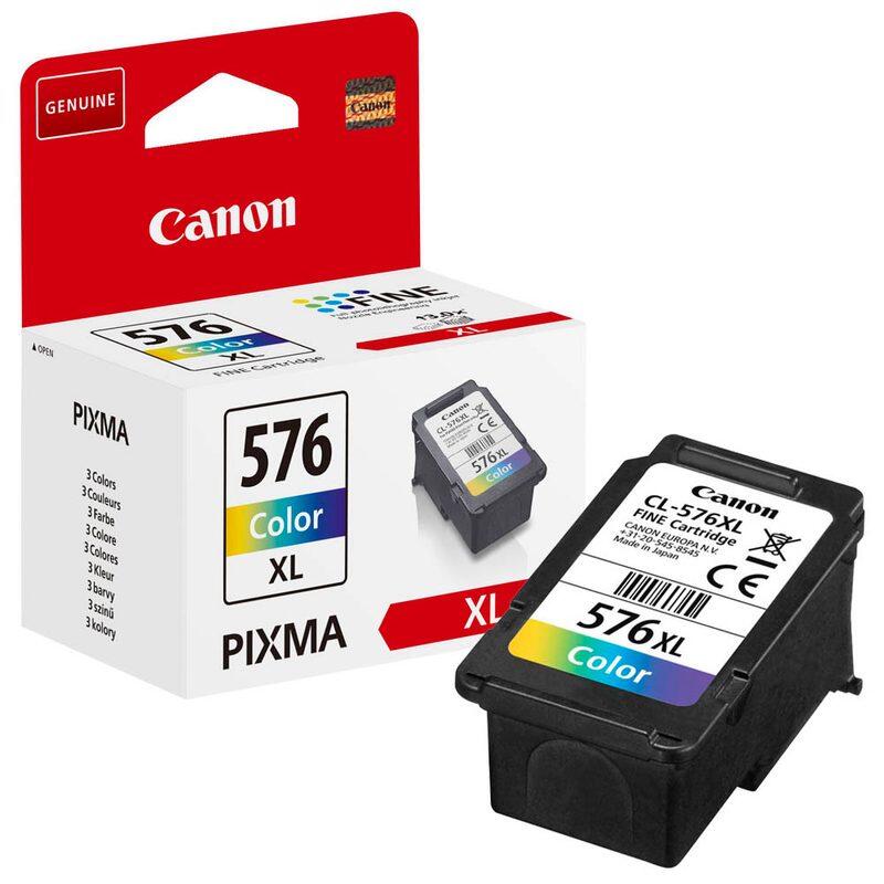 Canon Original CL-576XL Druckerpatrone - cyan, magenta, gelb (5441C001)