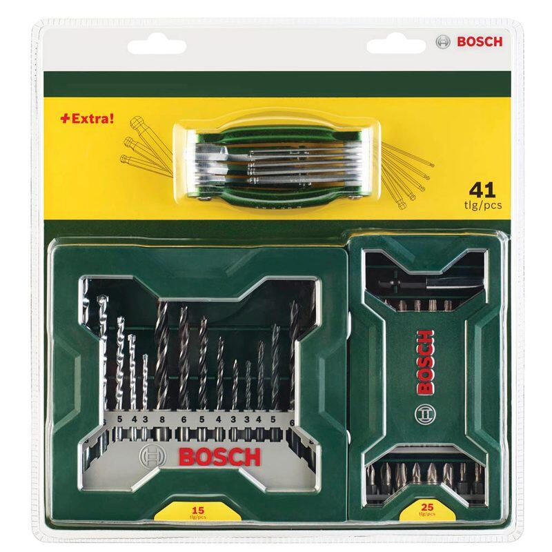 BOSCH Bohrer- und Bit-Set 41-teilig