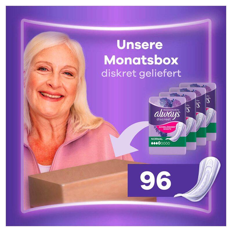 always Slipeinlagen discreet Normal, 96 St.