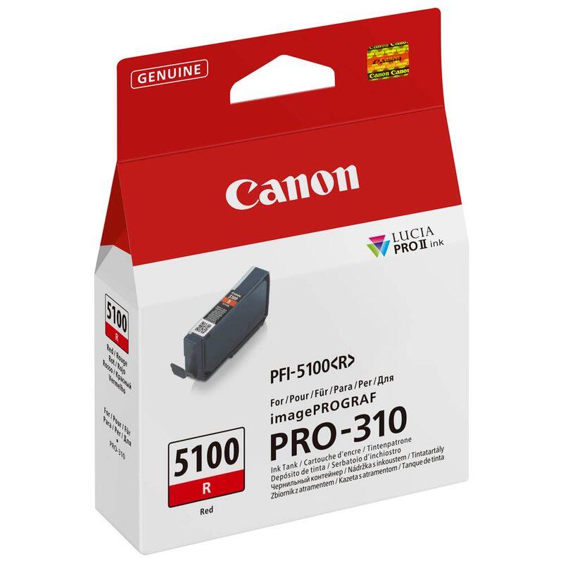 Canon Original PFI-5100 Rot Druckerpatrone - rot 6958C001