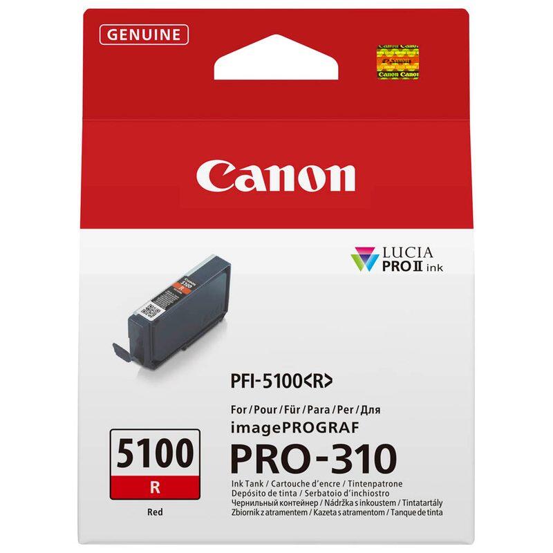 Canon Original PFI-5100 Druckerpatronen - 10er Set Multipack C, M, Y, PBK, MBK, GY, PC, PM, R, CO