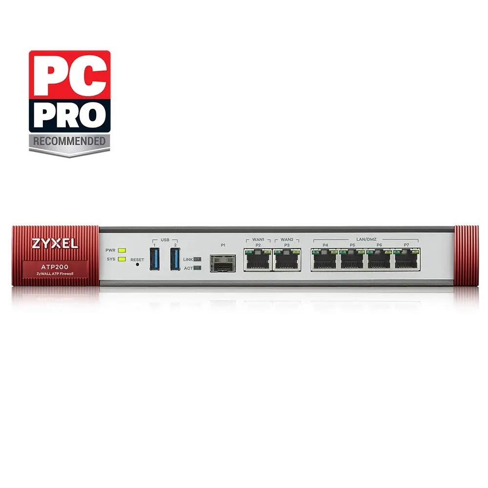 Zyxel Firewall ATP200 4xLAN + 2xWAN + 1xSFP 2Gbps