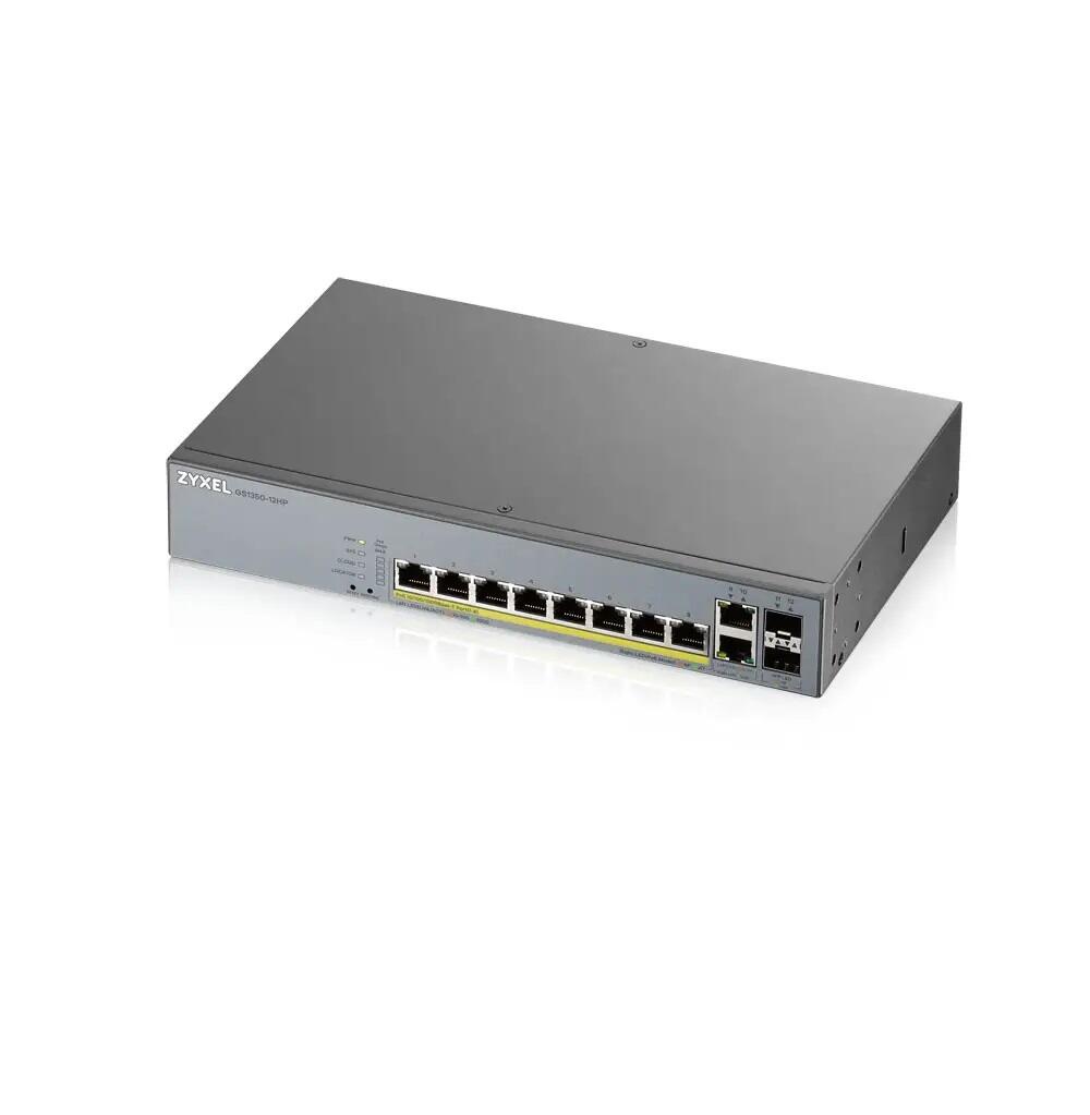 Zyxel Switch 12-Port Gigabit 10xRJ45 + 2xSFP L2