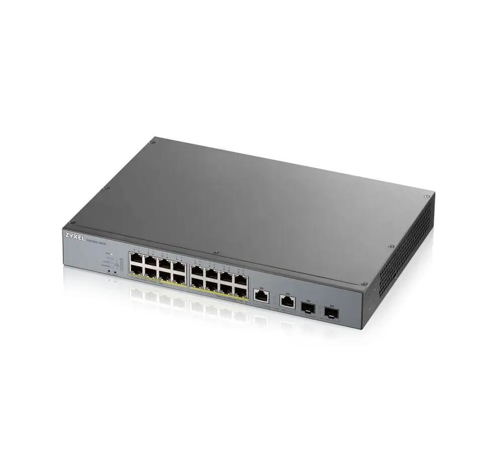 Zyxel Switch 18-Port Gigabit 16xRJ45 + 2xSFP-Combo L2