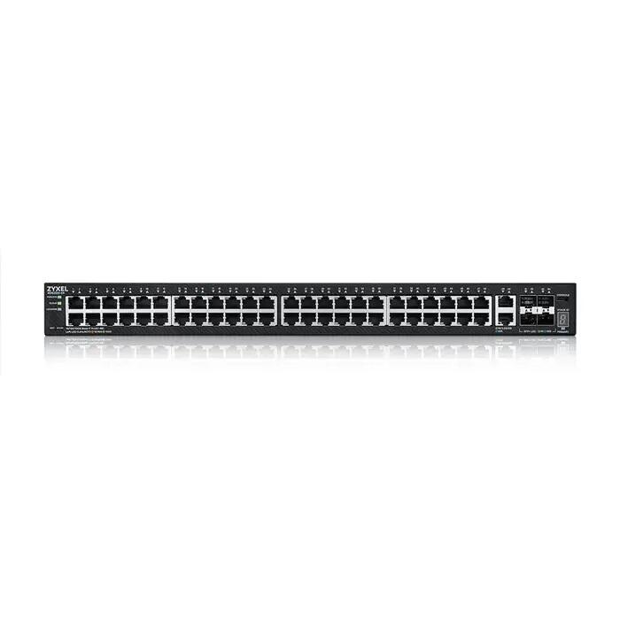 Zyxel Switch 54-Port 48x 1G RJ45 + 2x 10G RJ45 + 4x 10G SFP+ L3