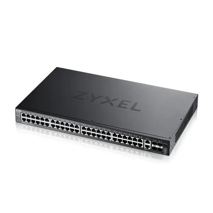 Zyxel Switch 54-Port 48x 1G RJ45 + 2x 10G RJ45 + 4x 10G SFP+ L3