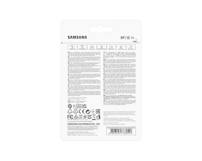 Samsung PRO Plus MB-SD128SB Speicherkarte 128 GB mit USB Kartenleser