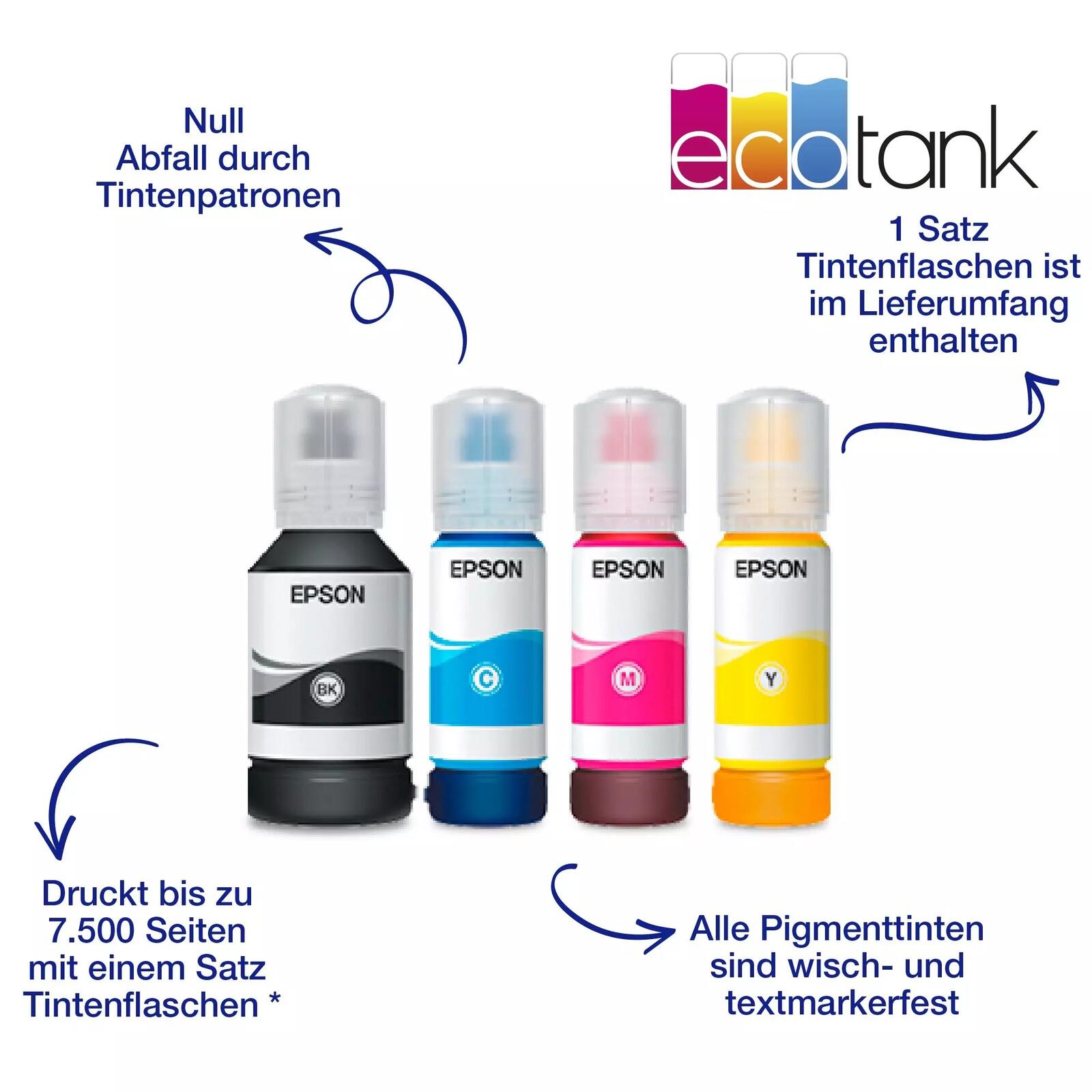 Epson EcoTank ET-5855 A4-Tintentank-Multifunktionsdrucker