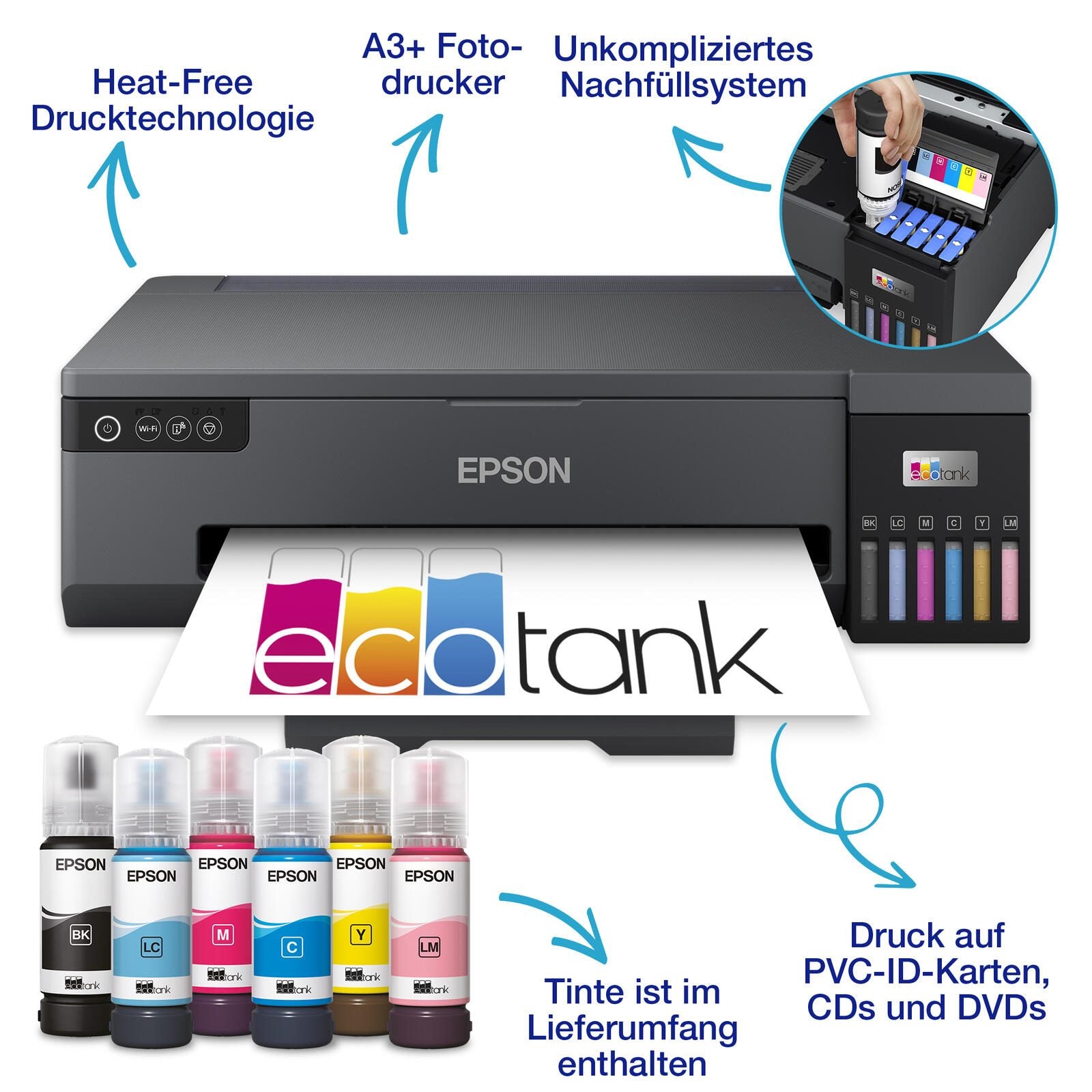 Epson EcoTank ET-18100 A3-Tintentankfotodrucker REINER DRUCKER