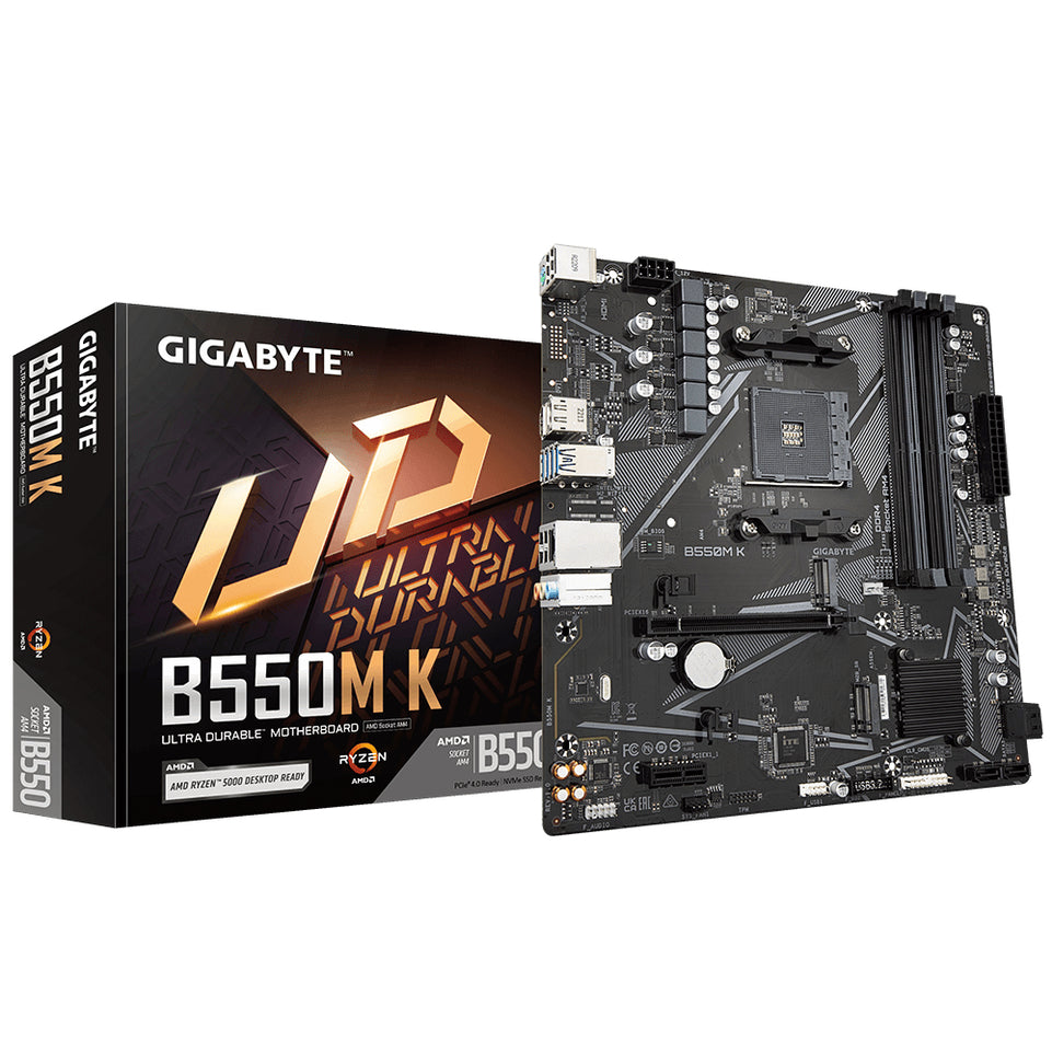 Gigabyte B550M K                     (B550,AM4,mATX,DDR4)