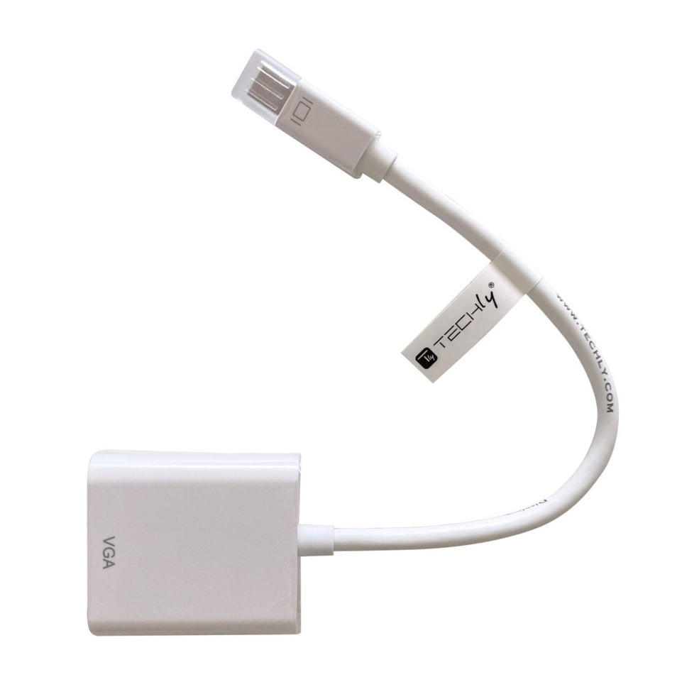 Techly Adapter - Mini-DisplayPort 1.2 auf VGA 15cm