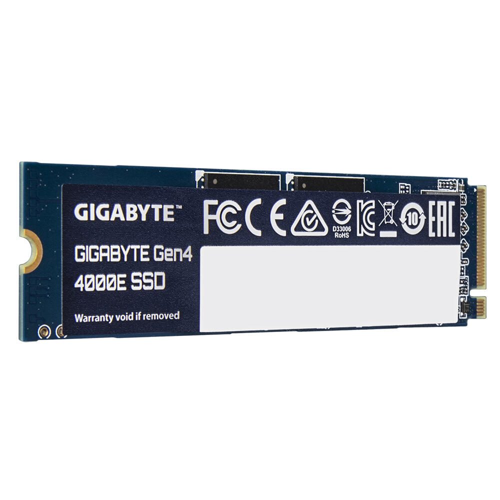 GIGABYTE Gen4 4000E M.2 SSD intern 500 GB