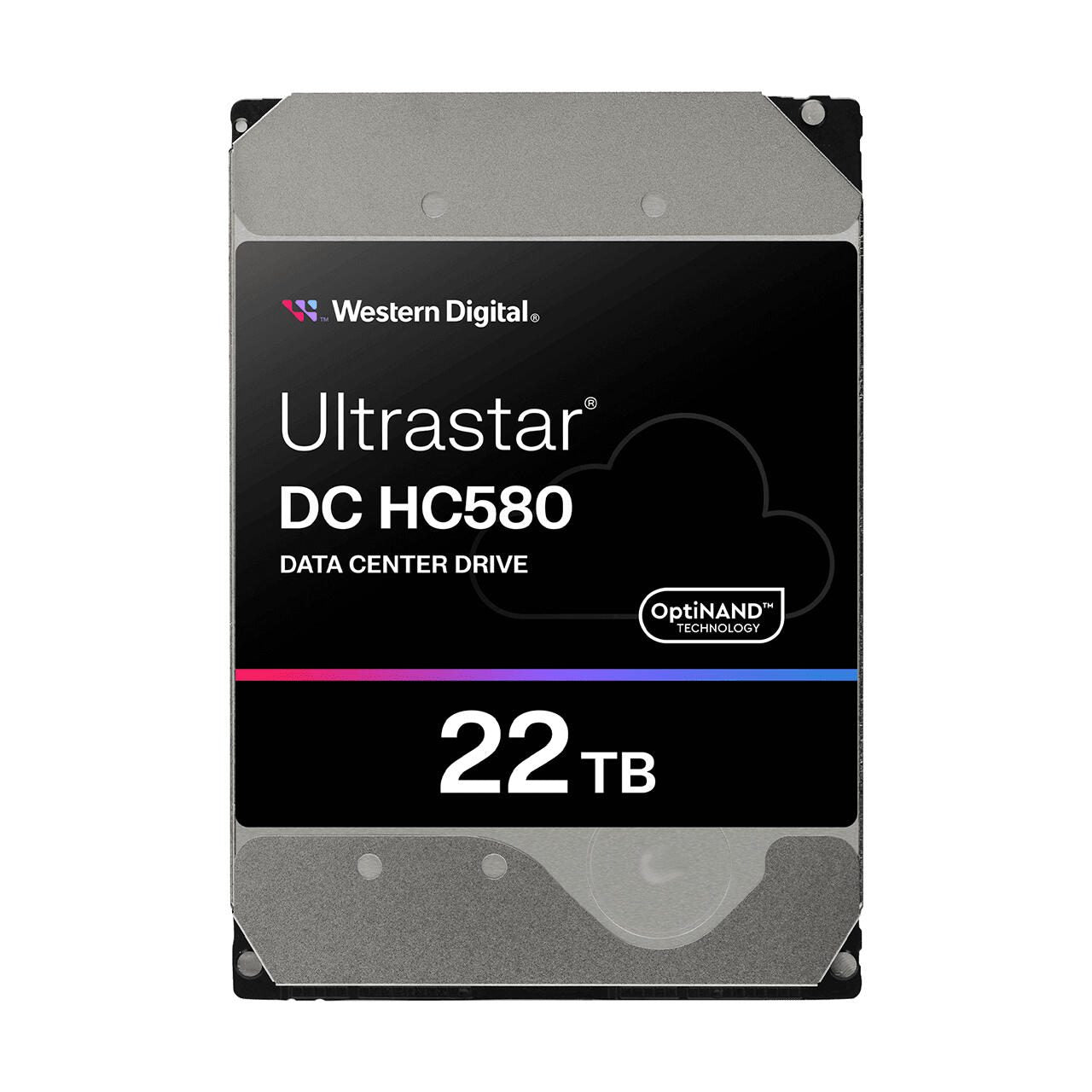 WD DC HC580 HDD für Rechenzentren 22 TB