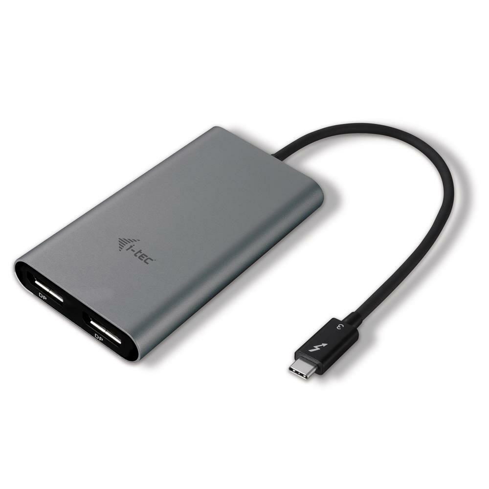I-TEC Thunderbolt3 Dual DisplayPort Video Adapter