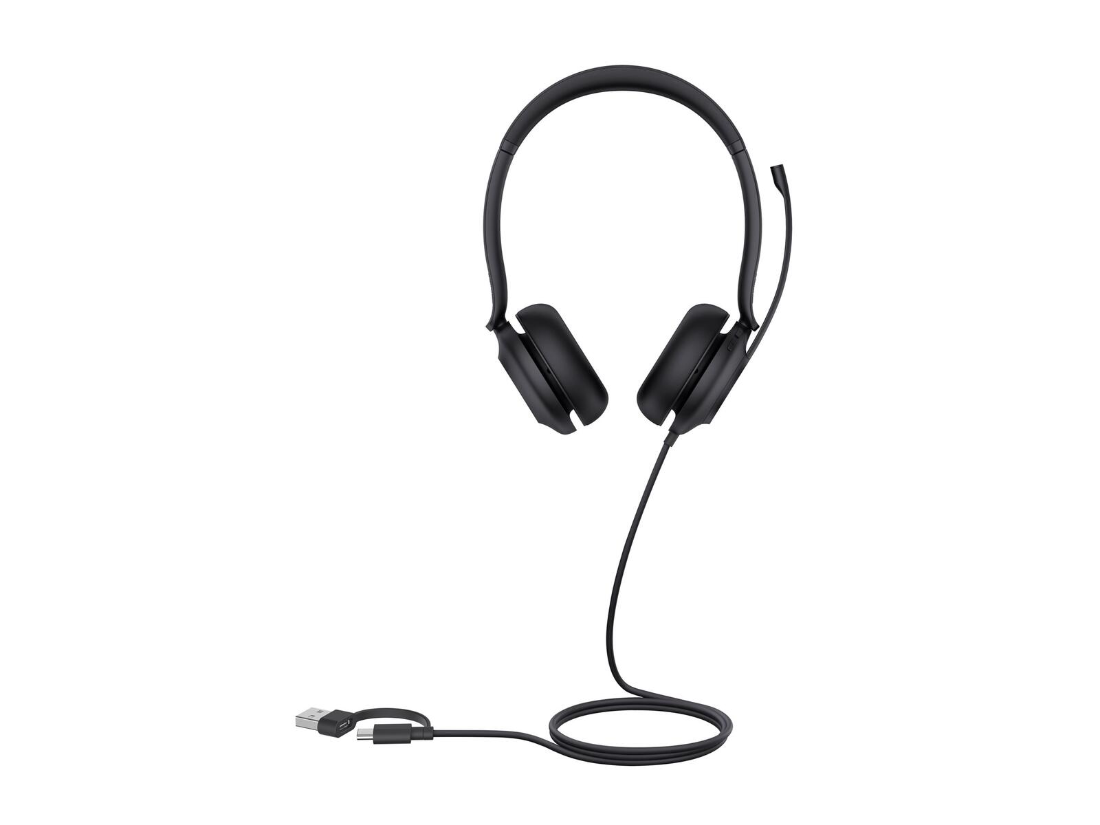 Yealink kabelgebundenes Headset UH35 Dual Teams USB-A/C