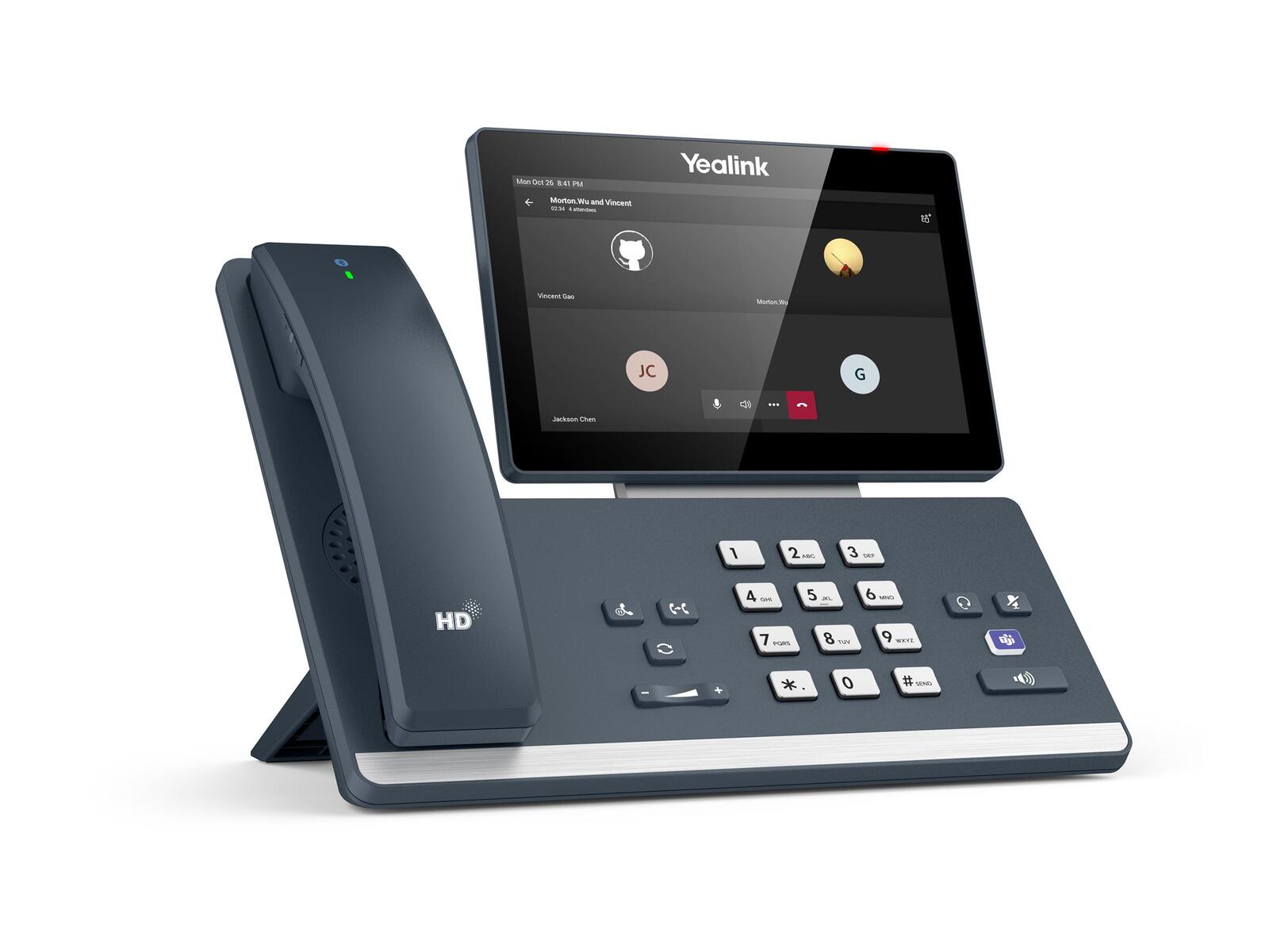 B-WARE Yealink MP58-WH E2 - VoIP-Telefon mit Bluetooth-Schnittstelle mit Rufnummernanzeige
