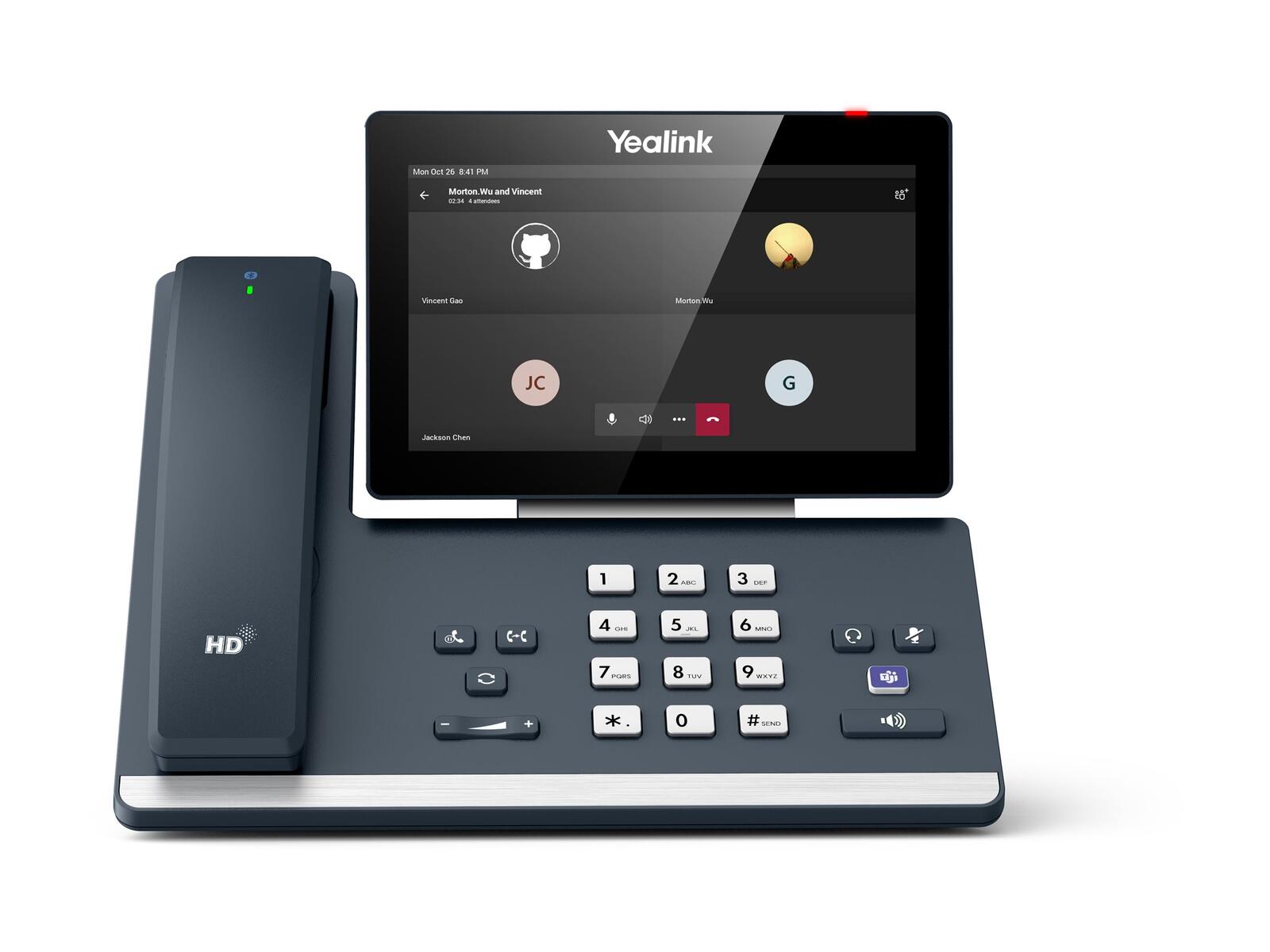 B-WARE Yealink MP58-WH E2 - VoIP-Telefon mit Bluetooth-Schnittstelle mit Rufnummernanzeige