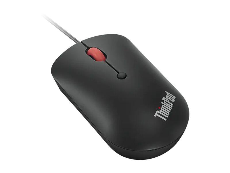 Lenovo ThinkPad Compact kabelgebundene Maus - USB, USB-C - schwarz
