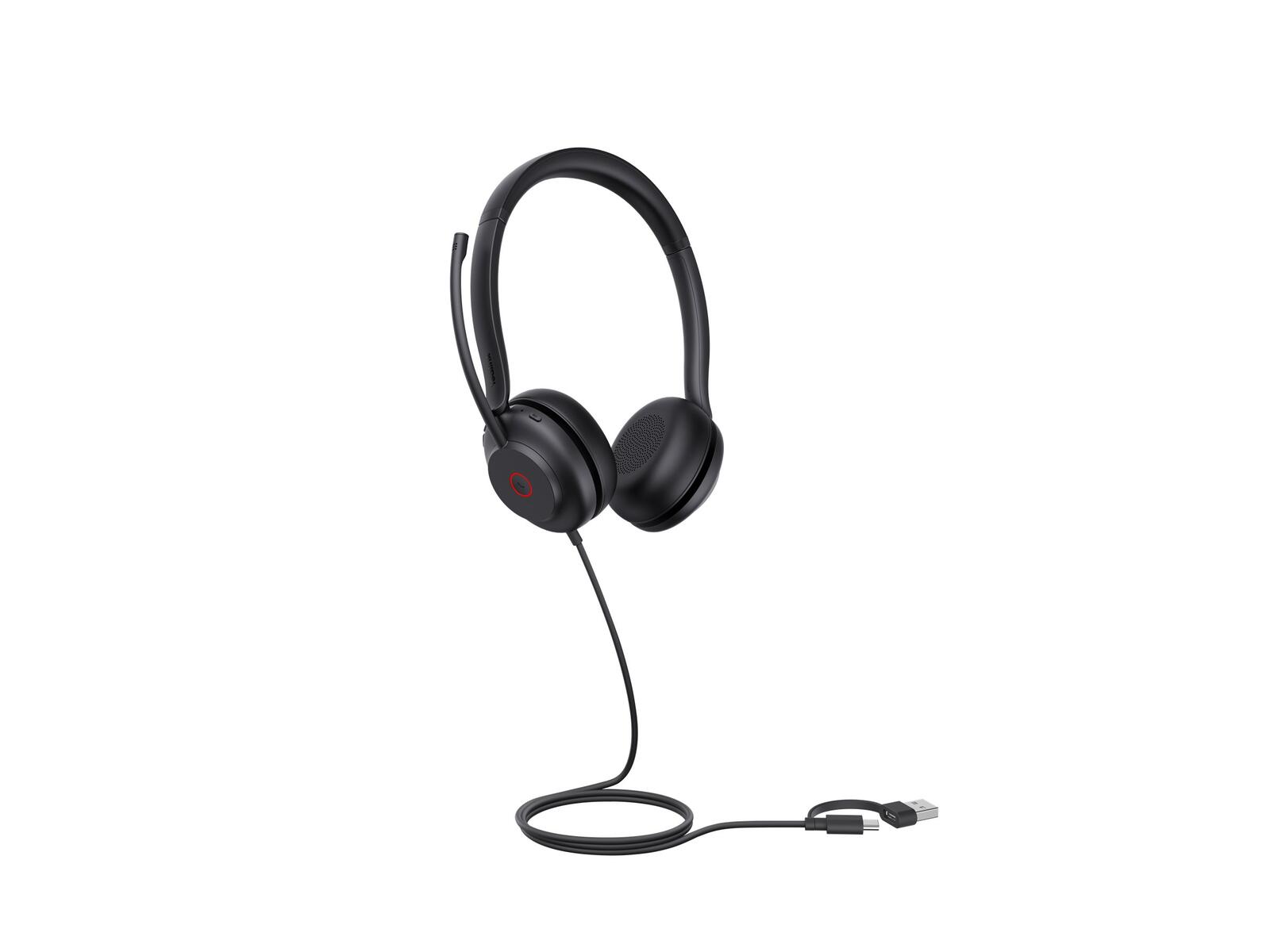 Yealink kabelgebundenes Headset UH35 Dual UC USB-A/C