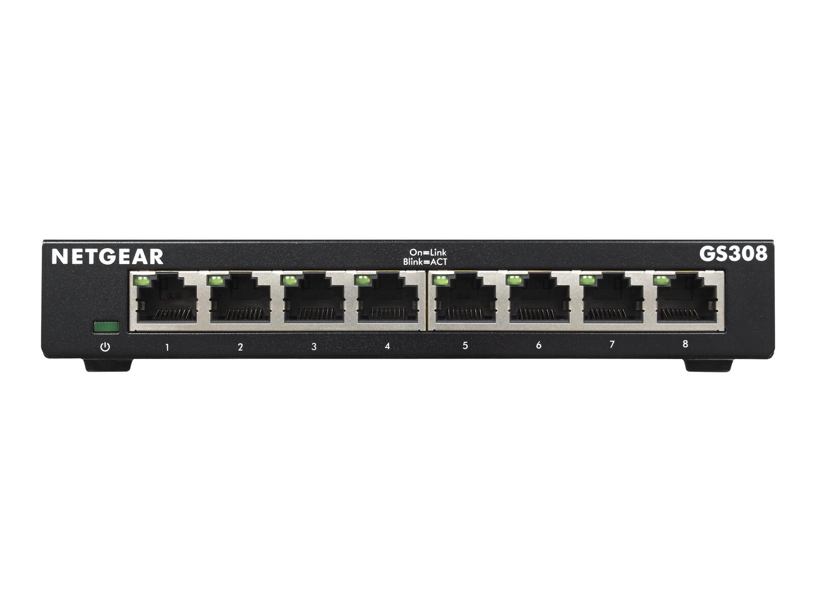 NETGEAR GS308v3 8-Port Unmanaged Switch