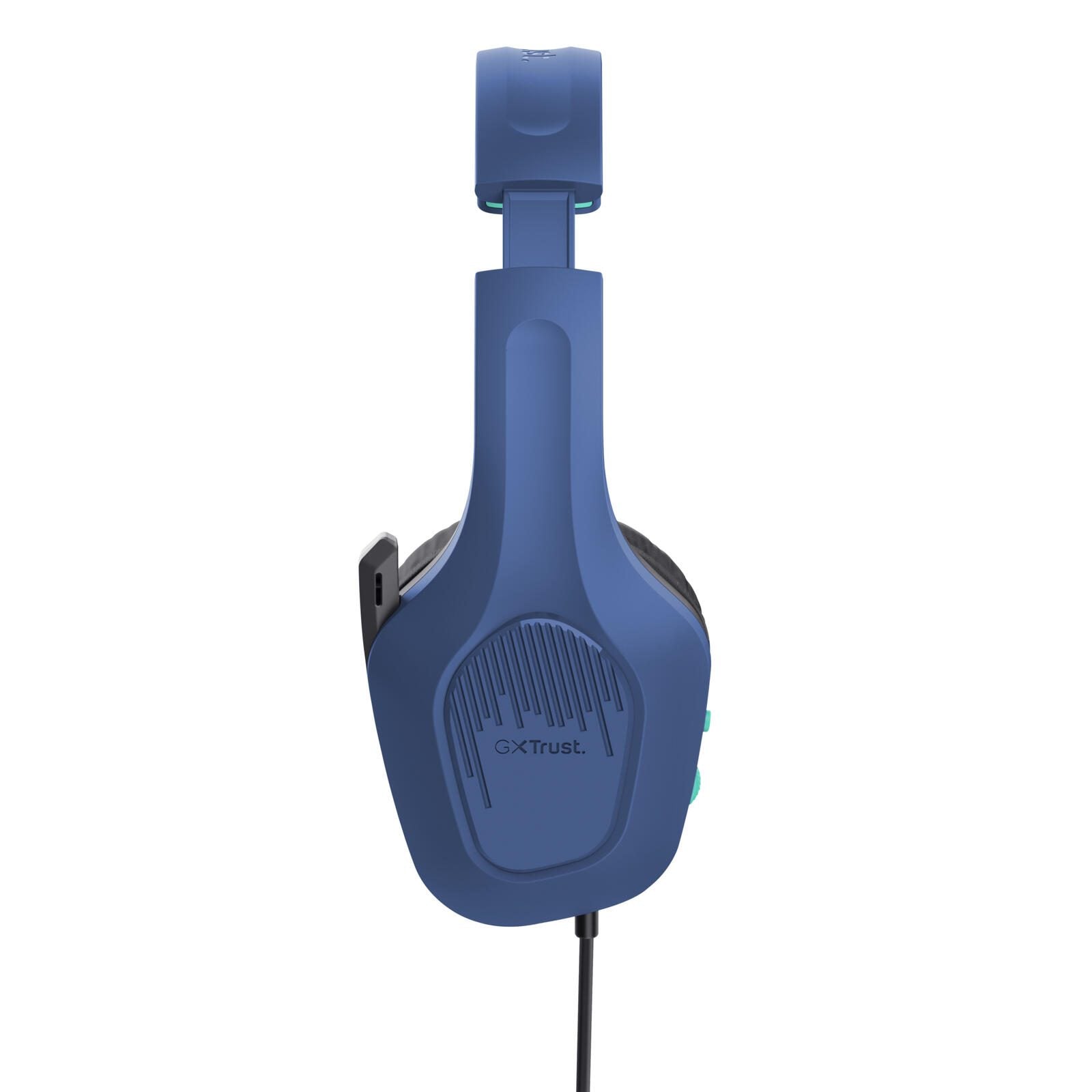 Trust Gaming GXT 415B Zirox Federleichtes Gaming-Headset - Blau